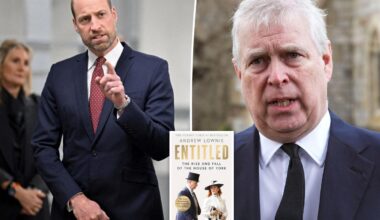 Prince William wants to 'deal' with disgraced uncle Andrew before King Charles' death, royal author claims
