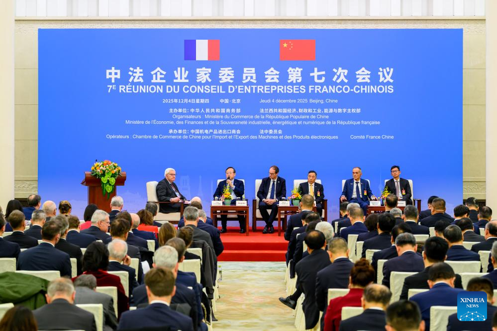 China-France trade up 4.1 pct in first 10 months