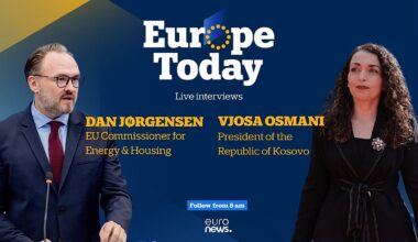 Europe Today: Commisioner for Housing & Kosovo's President join us live