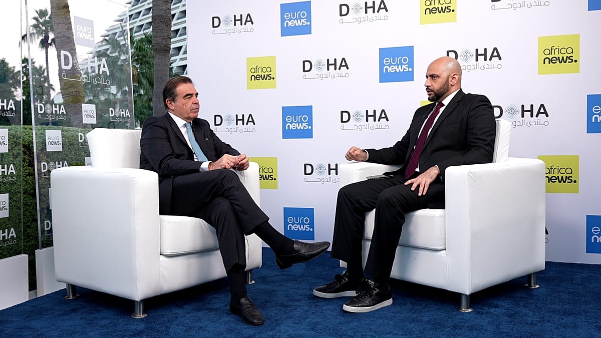 Ukraine agreement would be 'only the beginning of the next stage', Schinas tells Euronews in Doha