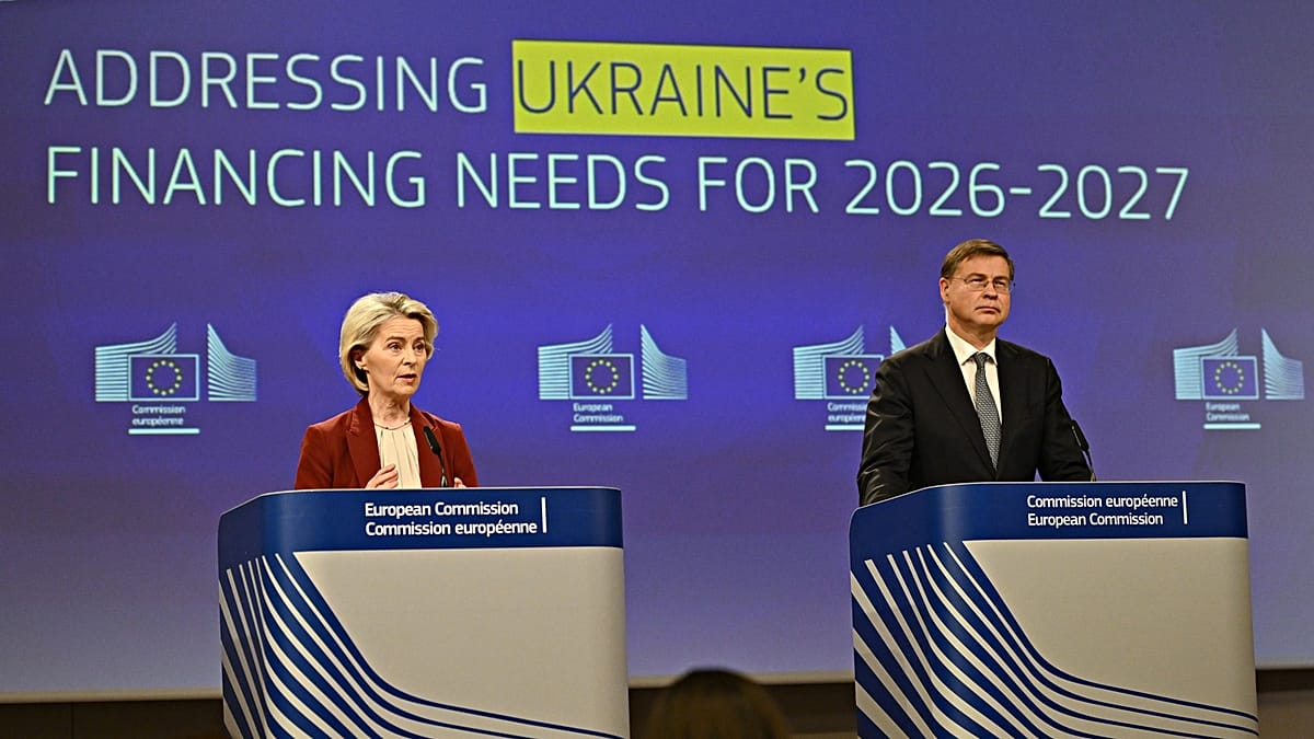 Reparations loan for Ukraine is 'very fragile' and risks investor exodus, Euroclear warns