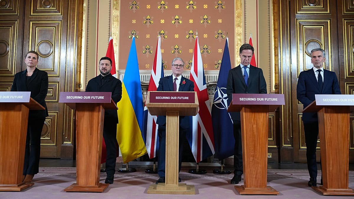 Von der Leyen signals push for Ukraine's EU accession as Russia derails talks with attack claim