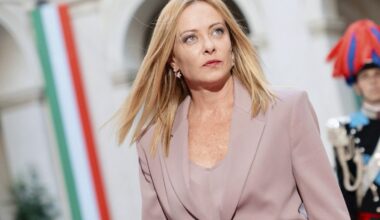 Italy's Meloni defends government record, calls on Europe to take charge of defence at Atreju