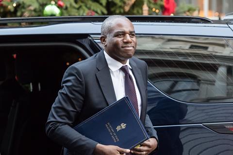Lord Chancellor David Lammy
