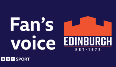 Edinburgh fan's voice banner