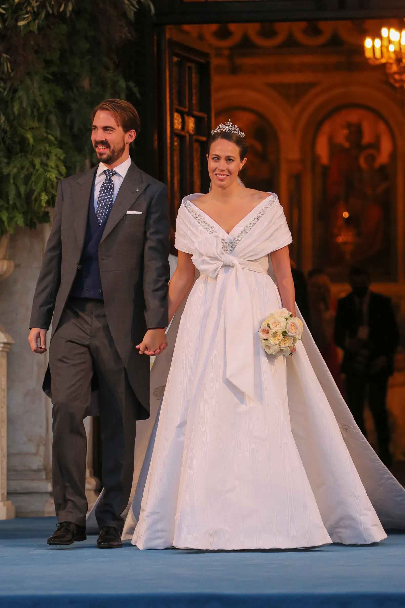 Princess Nina at her wedding