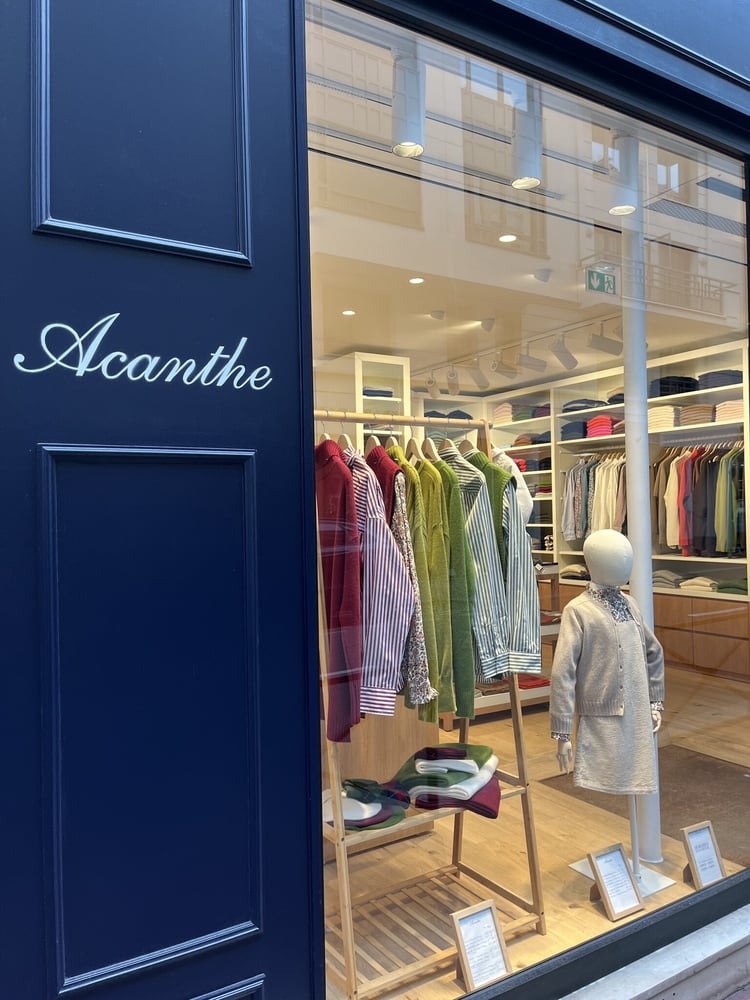 Acanthe boutique at 46 rue du Président Wilson 92300 Levallois Perret