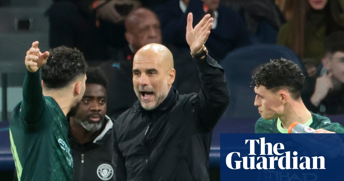Losing grip on games is worry for Guardiola despite City finding way past Madrid | Manchester City