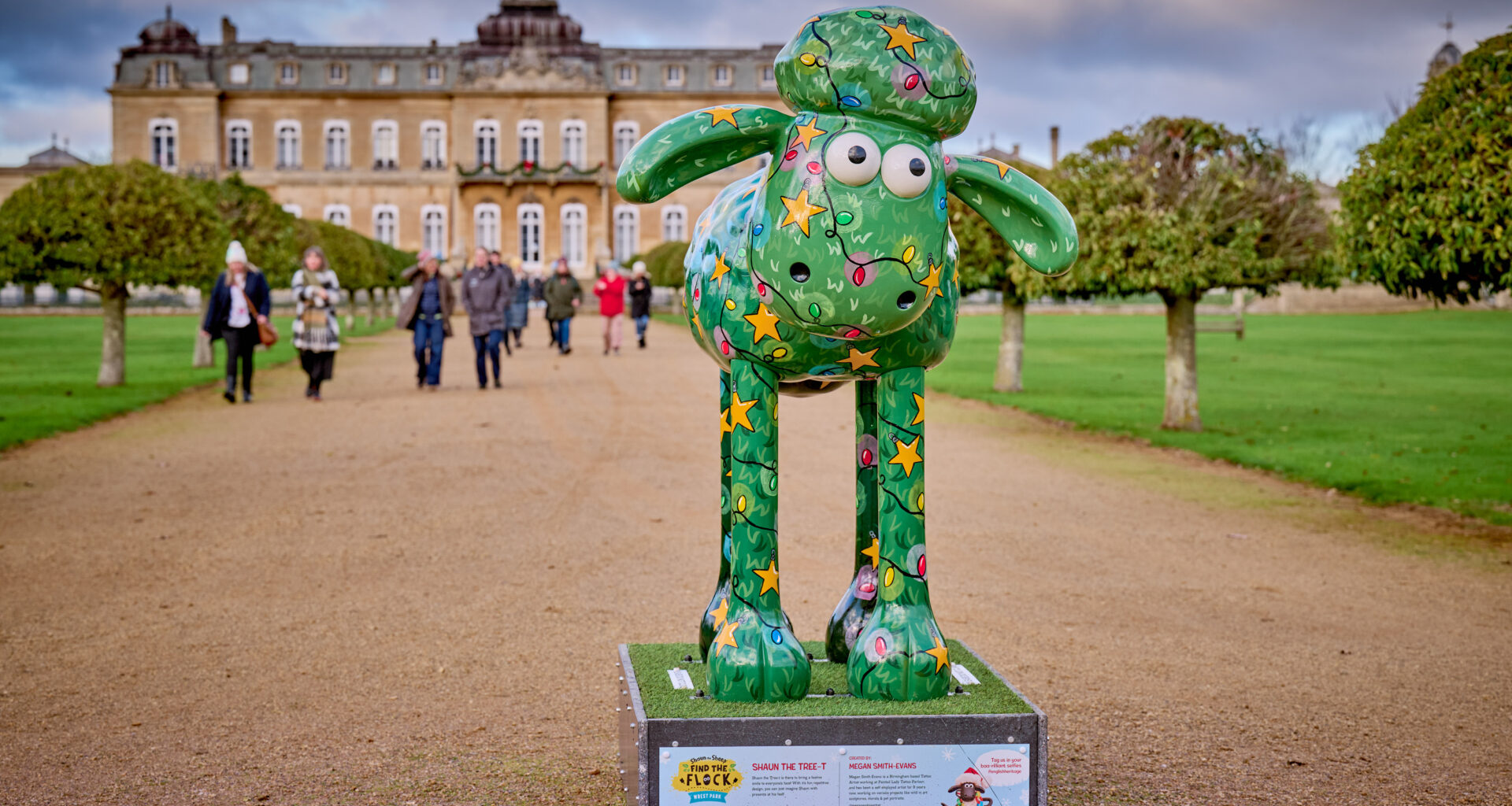 Shaun the Sheep Christmas Trail Has Opened at a Glamorous British Country Estate Just 90 Minutes from London