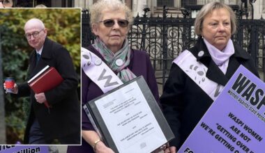 Waspi demand compensation 'justice' as DWP heads to court over £3k payout