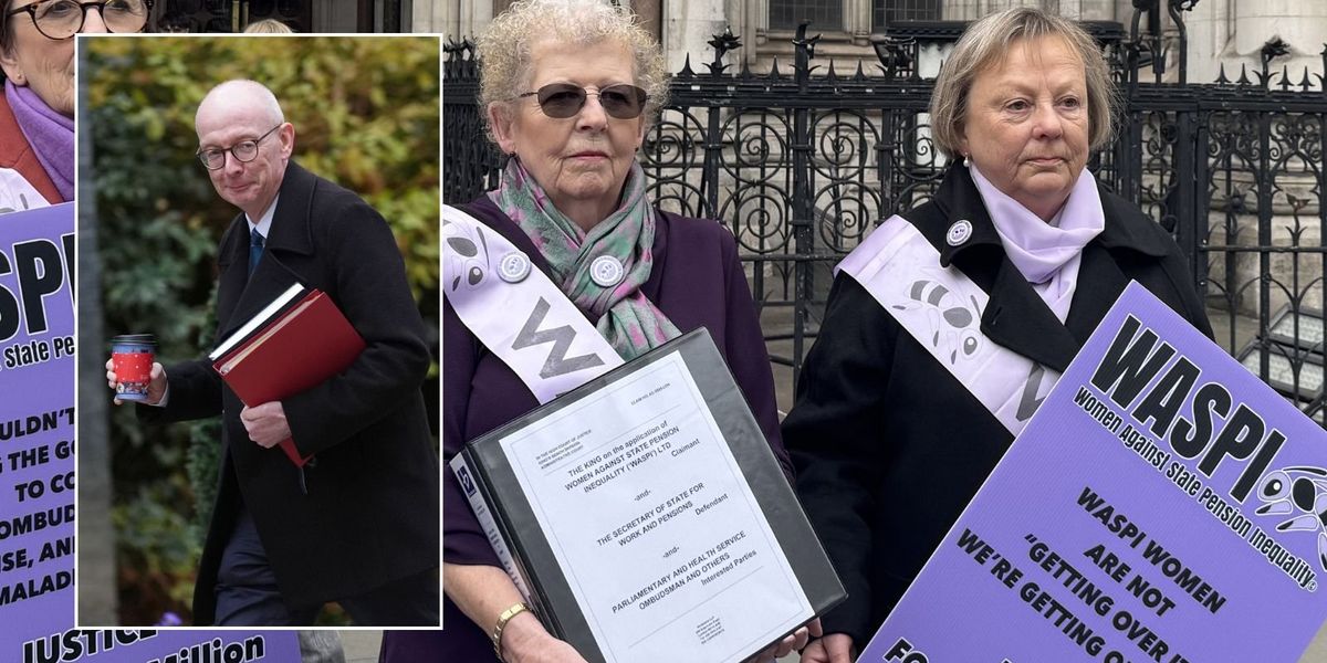 Waspi demand compensation 'justice' as DWP heads to court over £3k payout