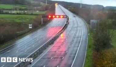 Teen dies after getting out of ambulance on M5