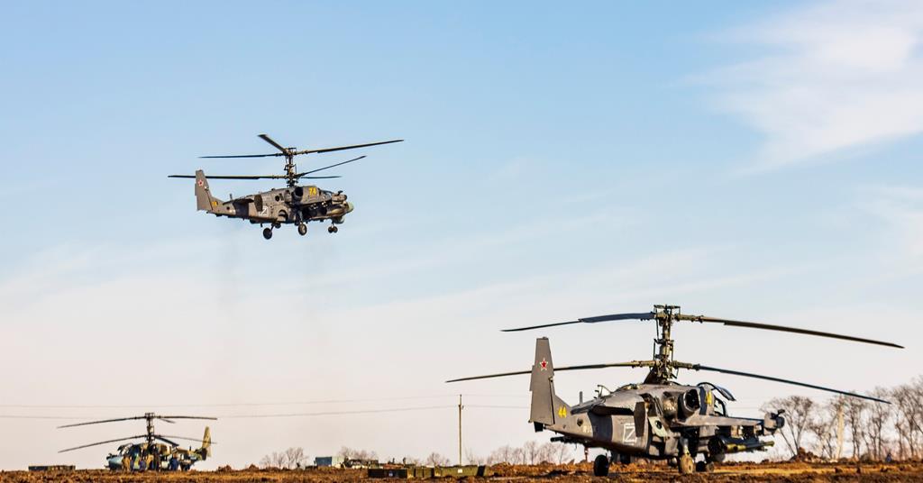 Russia helicopter losses in Ukraine war result of bad tactics, not rotorcraft obsolescence argues Bell executive