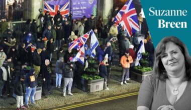 Suzanne Breen: Crowds stay at home as latest flag protest ends with a whimper