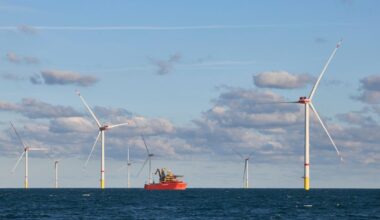 Germany’s largest offshore wind farm fires up its first turbine