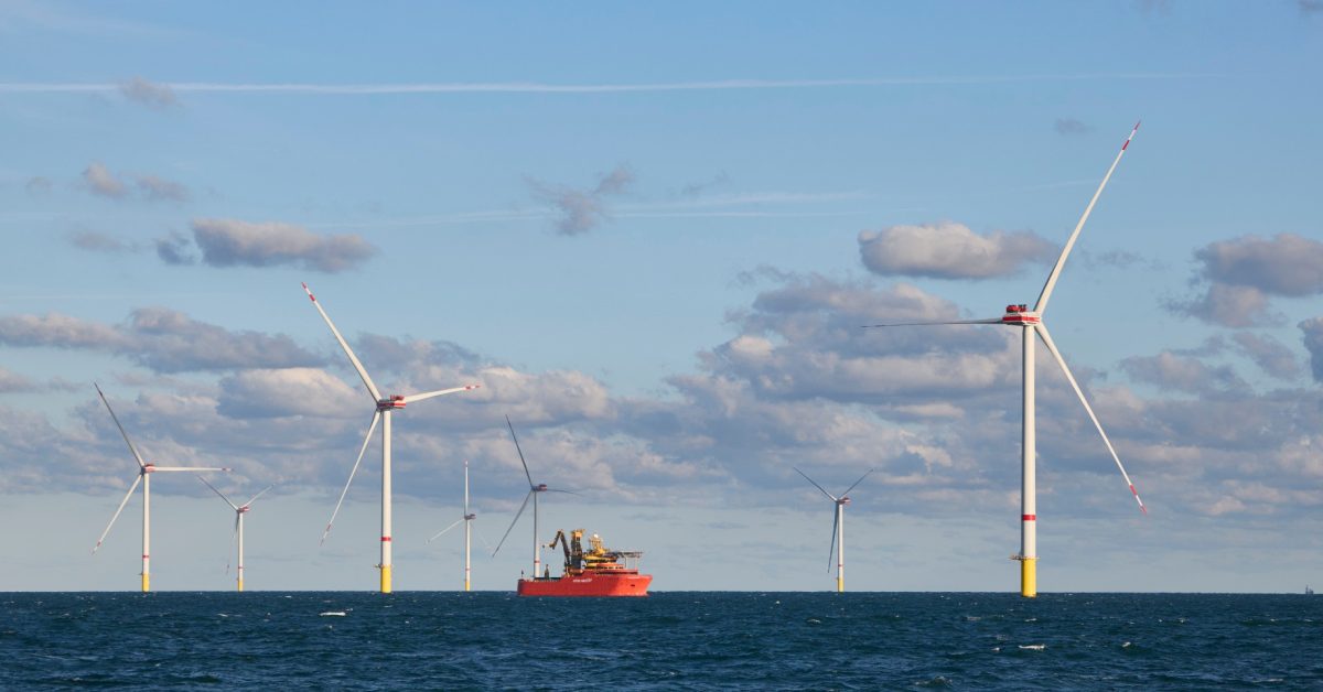 Germany’s largest offshore wind farm fires up its first turbine