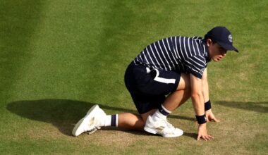 Breaking news conference podium with microphones and news outlet logos, focusing on current events and media coverage