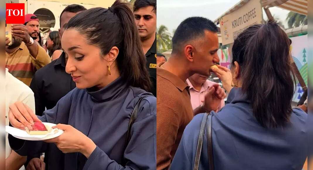 Shraddha Kapoor sweetly feeds rumored beau Rahul Mody ‘mochi’; Video goes viral - WATCH NOW |