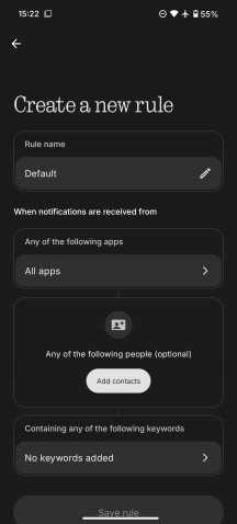 Glyph options - Nothing Phone (3a) Lite review