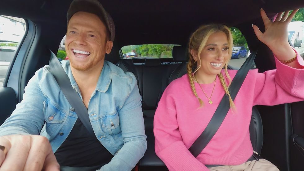Joe Swash and Stacey Solomon
