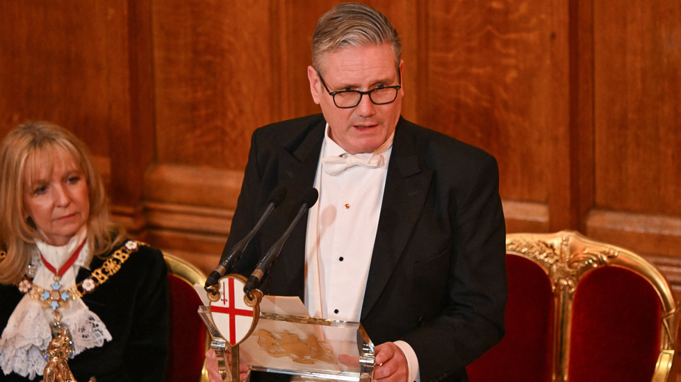 Keir Starmer at the Lady Mayor Banquet