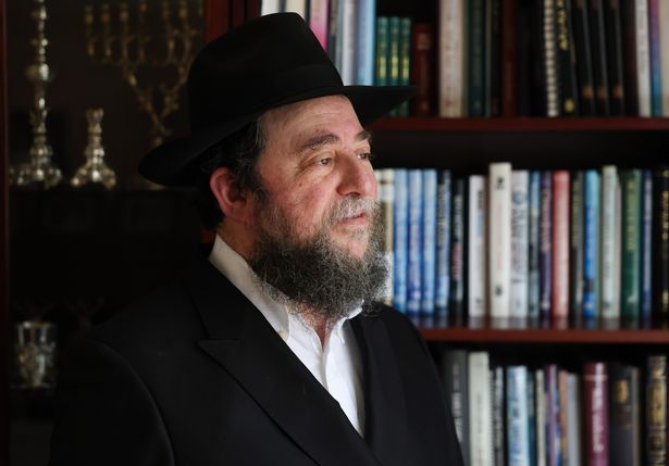 Rabbi Avrohom runs classes every day of the week from his south Liverpool centre 