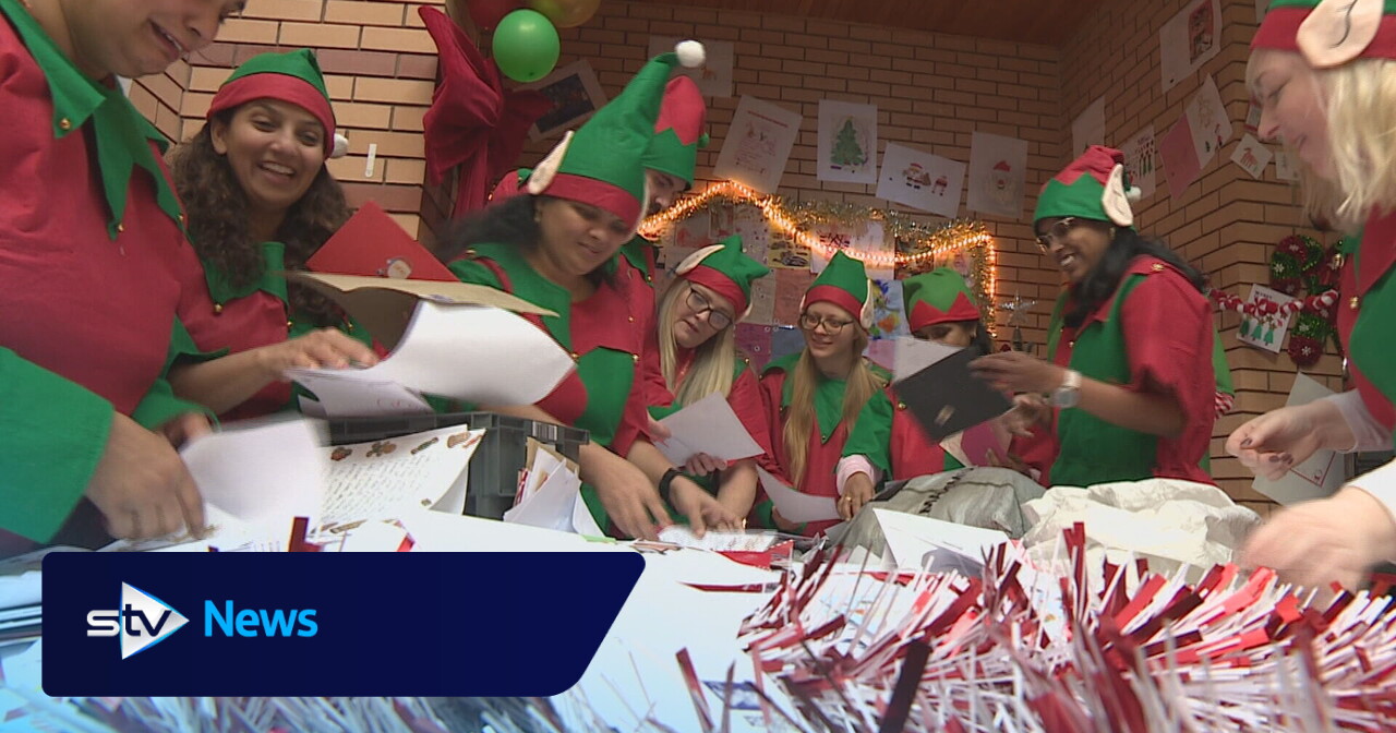 Meet the Edinburgh elves helping Royal Mail deliver Christmas magic