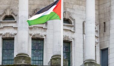 Row over Palestine flag at Belfast City Hall reignites