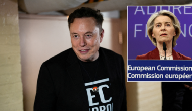Elon Musk says EU 'must be abolished' after £105m fine for transparency breaches