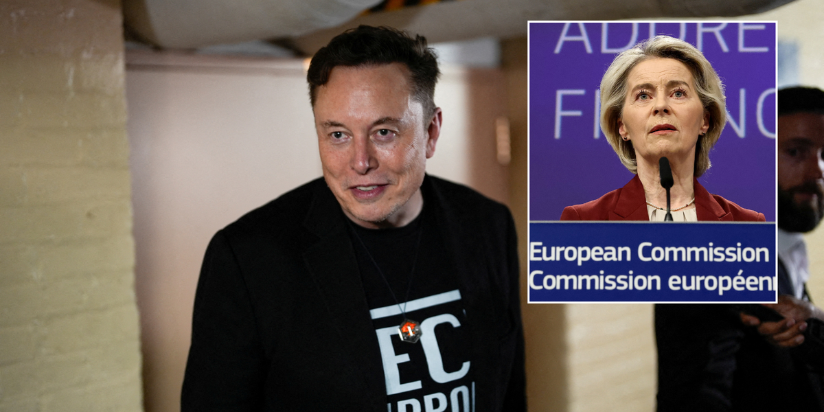 Elon Musk says EU 'must be abolished' after £105m fine for transparency breaches