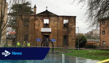 B-listed Pollokshaws Parish Church suffers significant damage after early-morning blaze