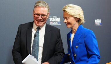 Keir Starmer refuses to rule out rejoining EU as PM prepares for crunch talks