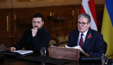 Starmer to host Zelensky and EU leaders for peace talks after Russia launches overnight air attacks on Kyiv