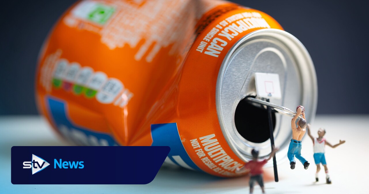Tiny figures explore Irn-Bru cans in Gordonstoun student collaboration with top photographer