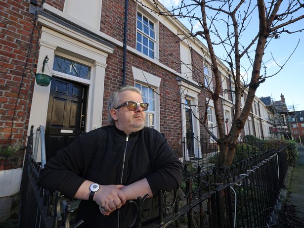 Nathan Dredge at his home on Egerton Street. Photo by Colin Lane