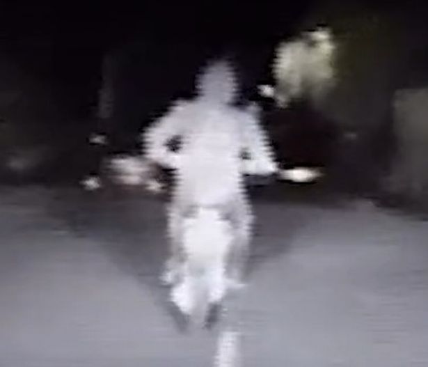 Electric scooter rider Luka Gambino, 18, Beaconsfield Road, Shotton, flees from police