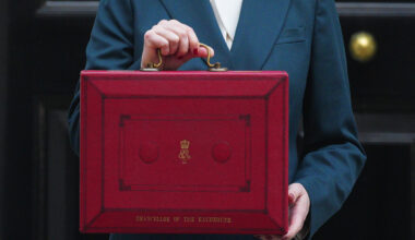 Dynamic city skyline at dusk with skyscrapers illuminated against a vibrant sunset, highlighting urban development trends.