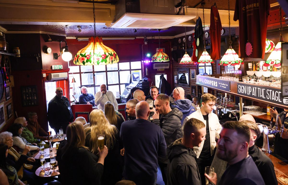 Karaoke at Coopers Townhouse in Liverpool city centre