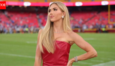 Chiefs heiress Gracie Hunt brings runway-worthy style to an intense mint green training session | NFL News