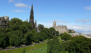 Edinburgh records hottest December day in almost 80 years
