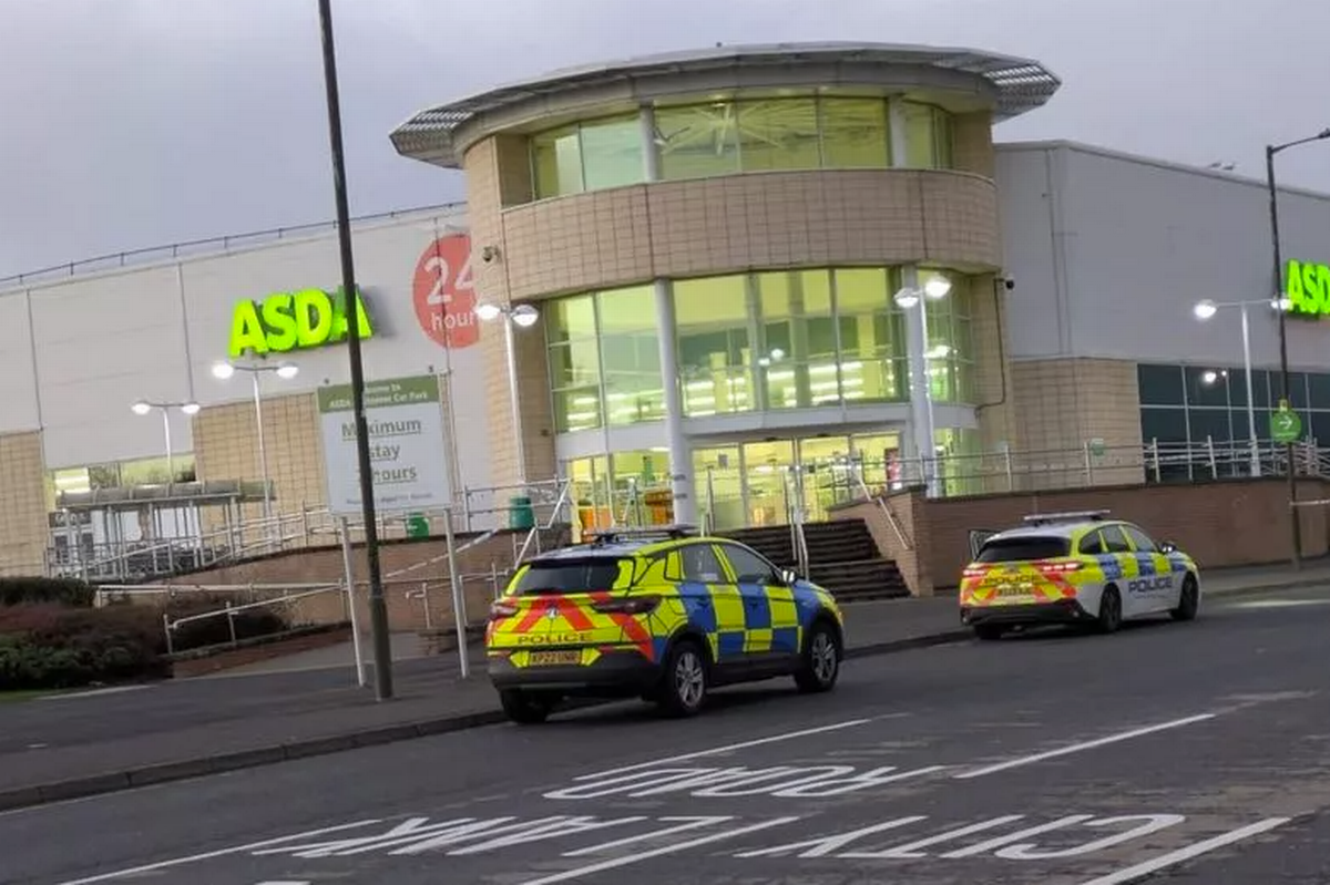 The scene in Edinburgh