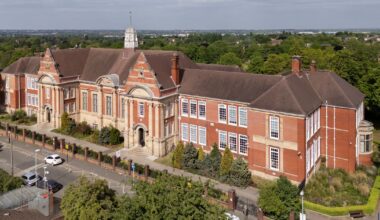 King Edward VI Handsworth School for Girls sky view