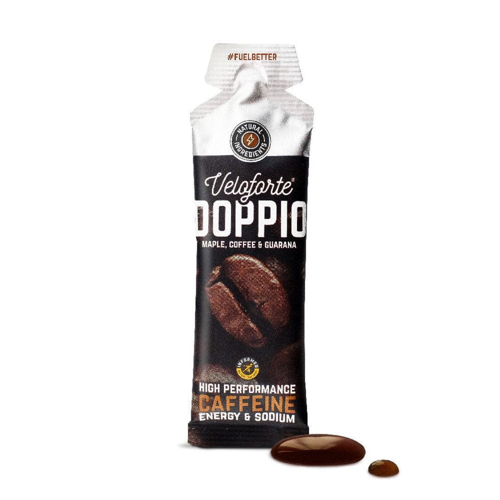 Natural Energy Gel with Caffeine – Doppio