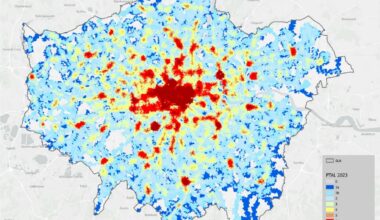 This Map Shows the London Neighbourhoods With the Best Public Transport