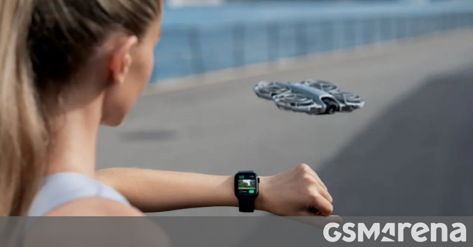 You can now control the DJI Neo 2 with your Apple Watch