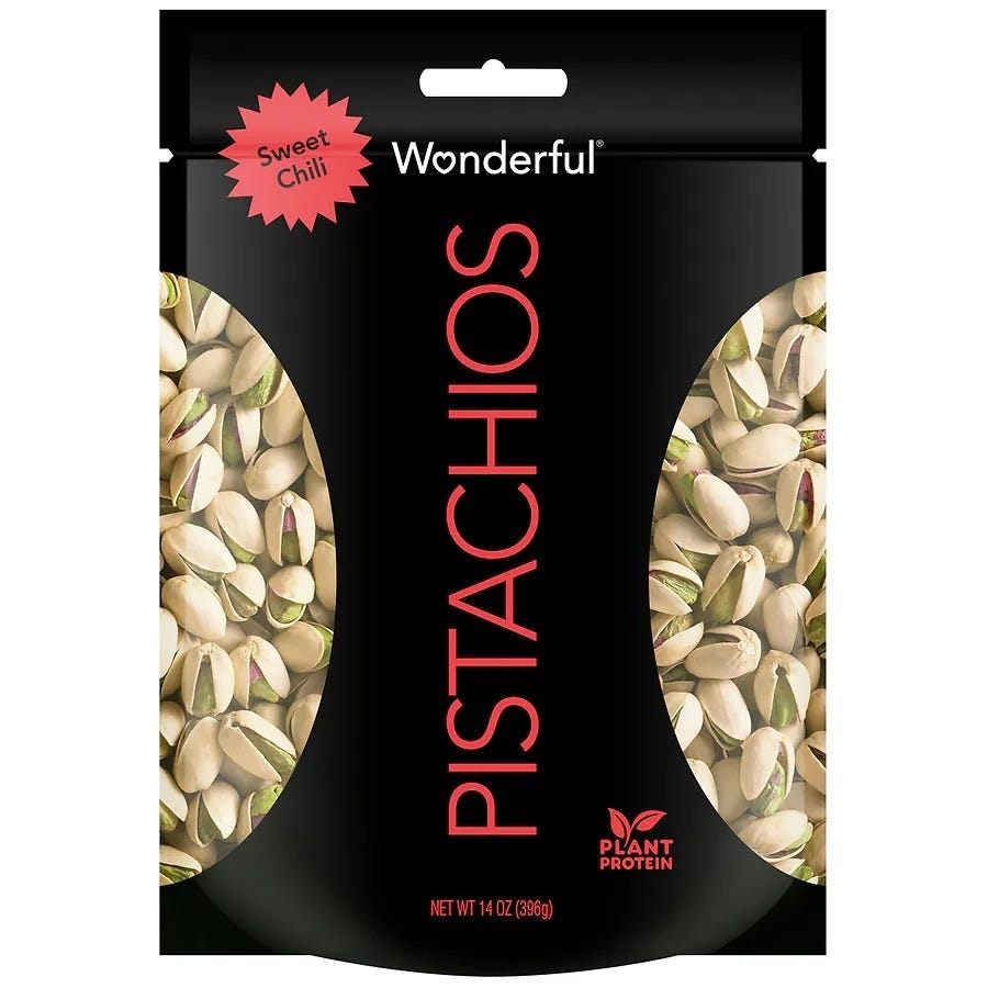 Wonderful Sweet Chili Pistachios Wonderful Sweet Chili Pistachios
