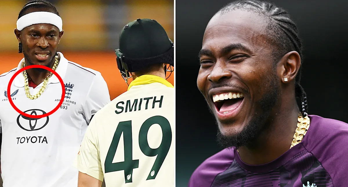 Ashes cricket 2025: Expert reveals staggering five-figure price tag of Jofra Archer's gold chain