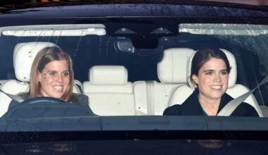 Princess Eugenie and Princess Beatrice put on united front at royal family's pre-Christmas lunch