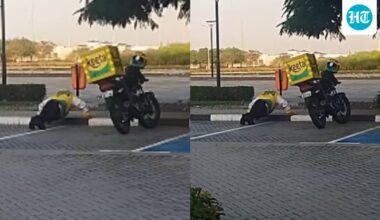 ‘Motivation ho toh aisa’: Indian woman’s video of delivery agent doing push ups in Dubai goes viral