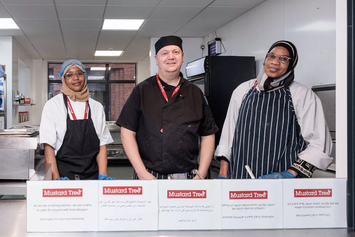 Images of The Mustard Tree Charity, for the Manchester Evening News Christmas Appeal.